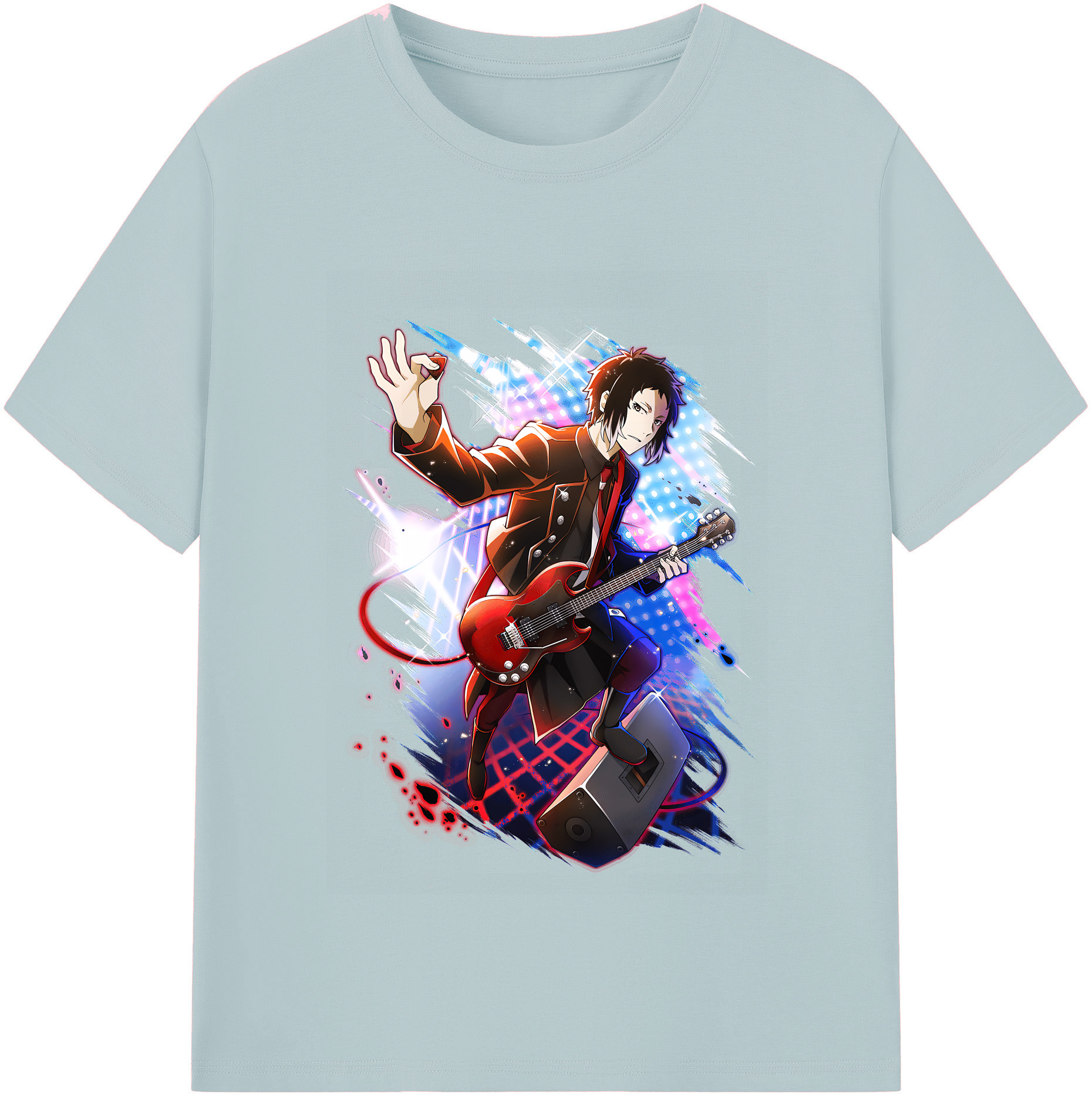 （画像用） 文豪ストレイドッグス Bungo Stray Dogs 綿100％半袖Tシャツ（フロントプリント）